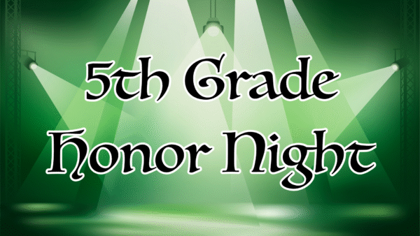 5th Grade Honor Night